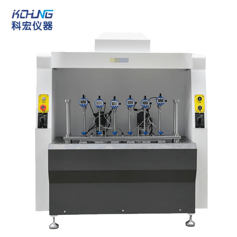 KH-1008B 电脑式热变形、维卡软化点温度测定仪【6工位】