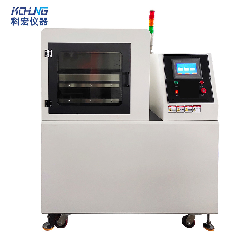 KH-6014E 智能控力双层平板硫化机【电加热+水冷】